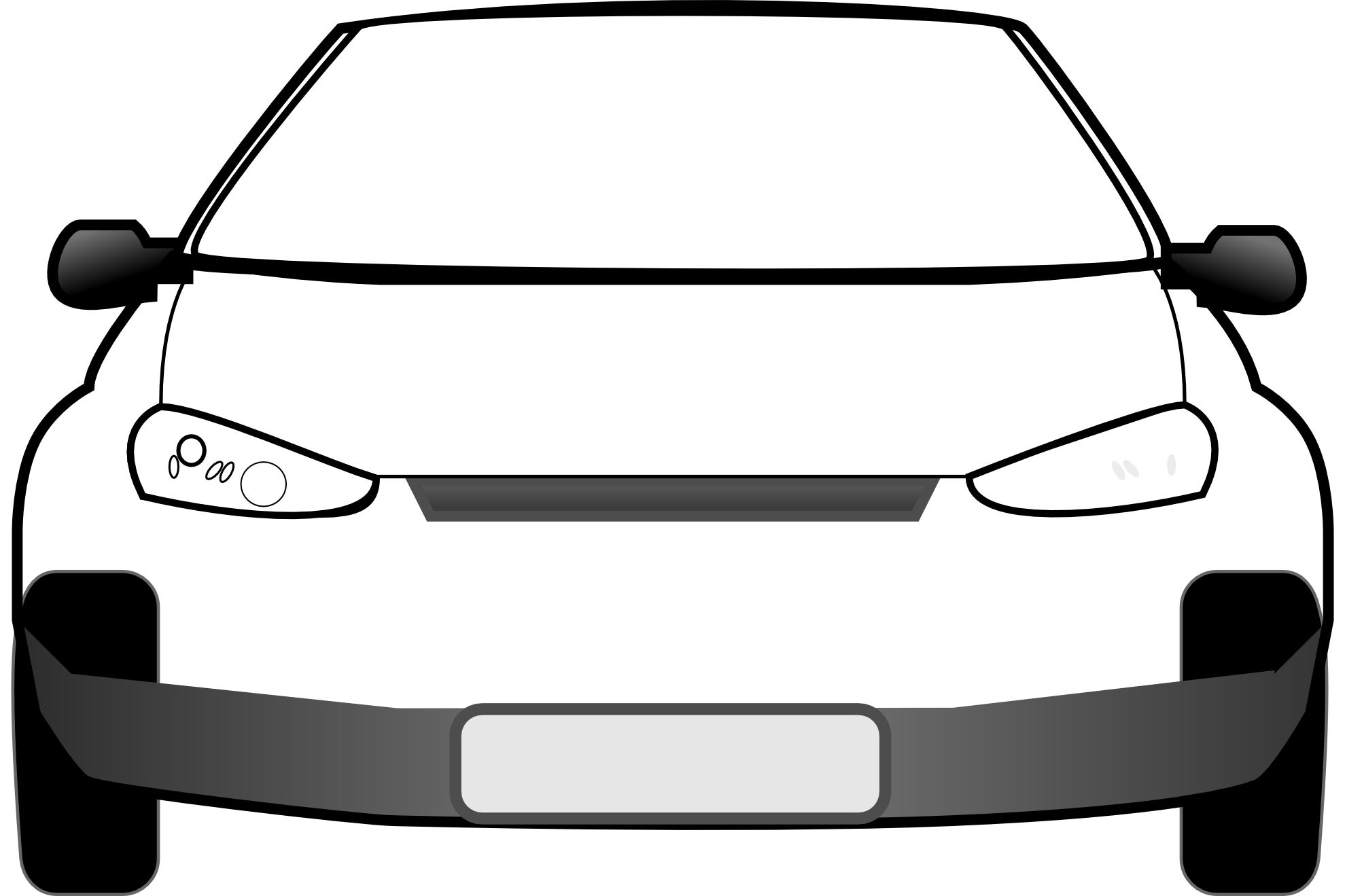 Vehicle Front Clipart.