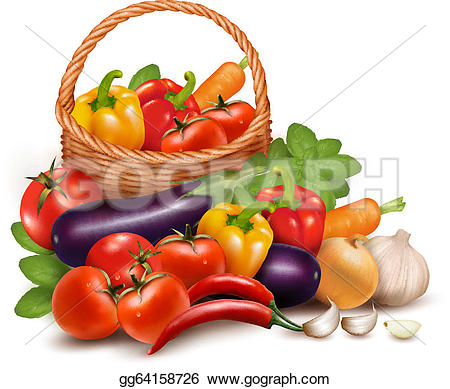 Vegetables Clip Art.