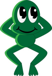 Froggy Clip Art at Clker.com.