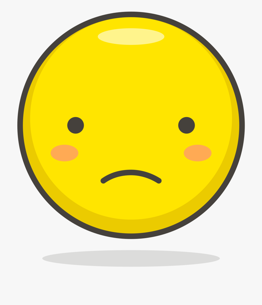 Frowny Face Png.