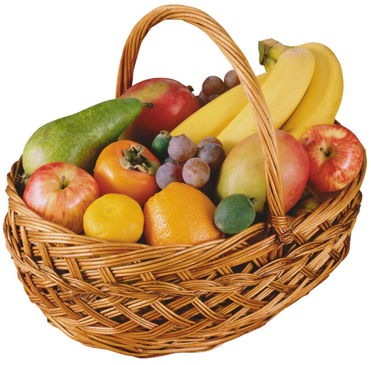 Fruit Basket PNG Clipart.