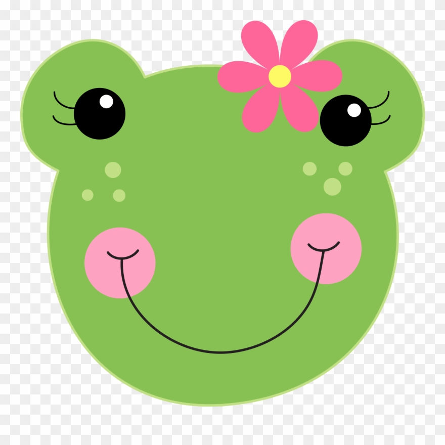 Minus Frog Mask, Cute Frogs, Funny Frogs, Cartoon Trees.