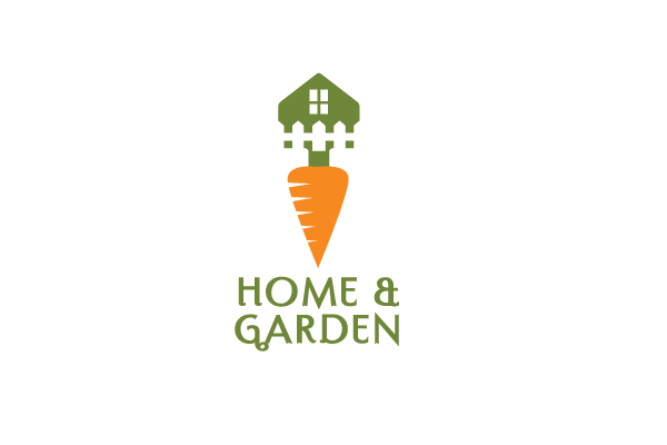 Home and Garden Logo Design.