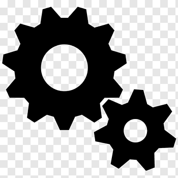 Gear cutout PNG & clipart images.