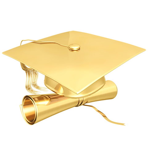 Graduation Cap Clip Art.