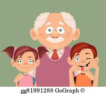 Grandchildren Clip Art.