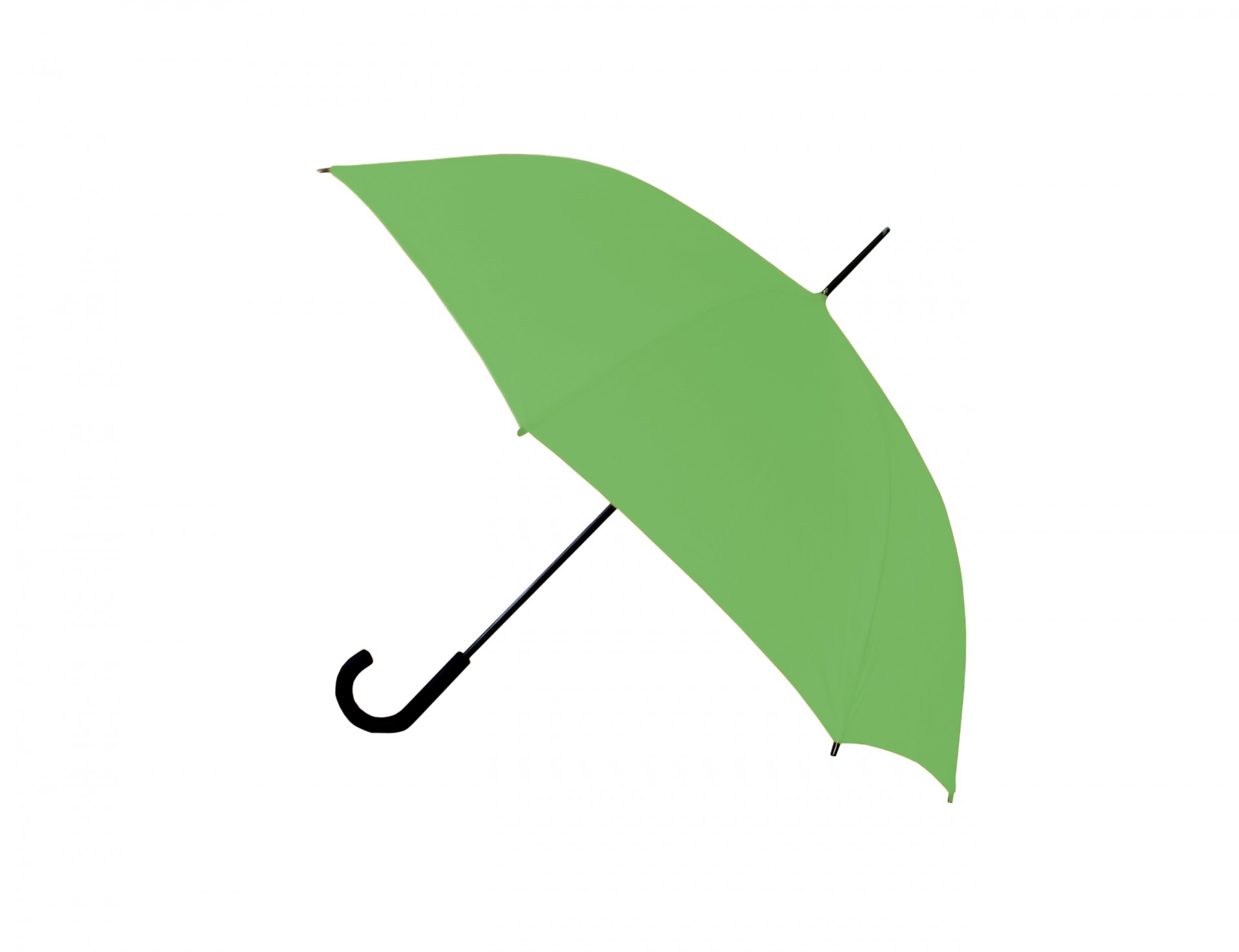 Green Umbrella Clipart Free Stock Photo.