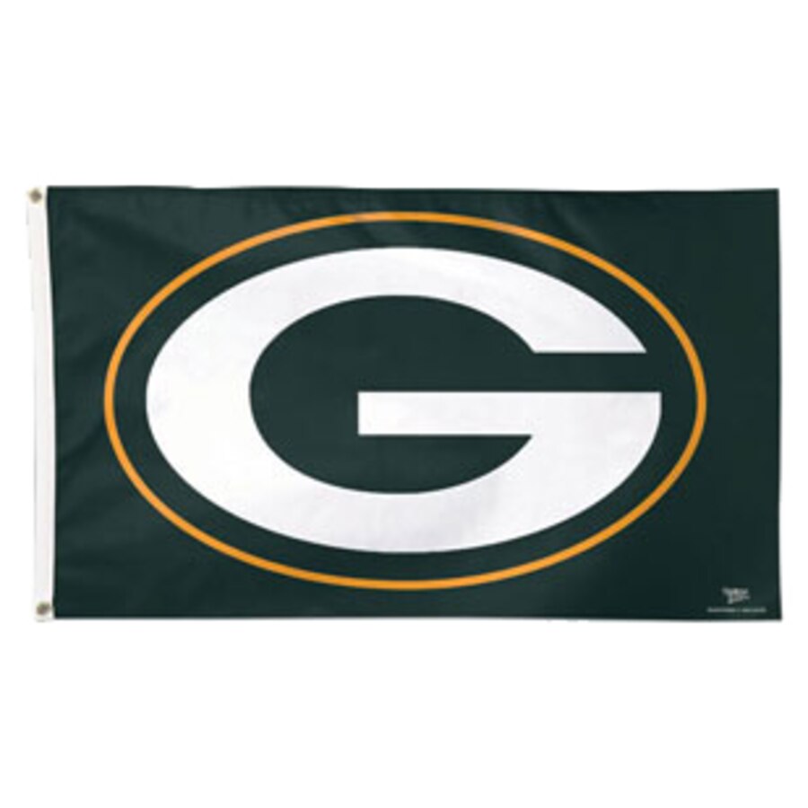 Green Bay Packers WinCraft Deluxe 3\' x 5\' Logo Flag.