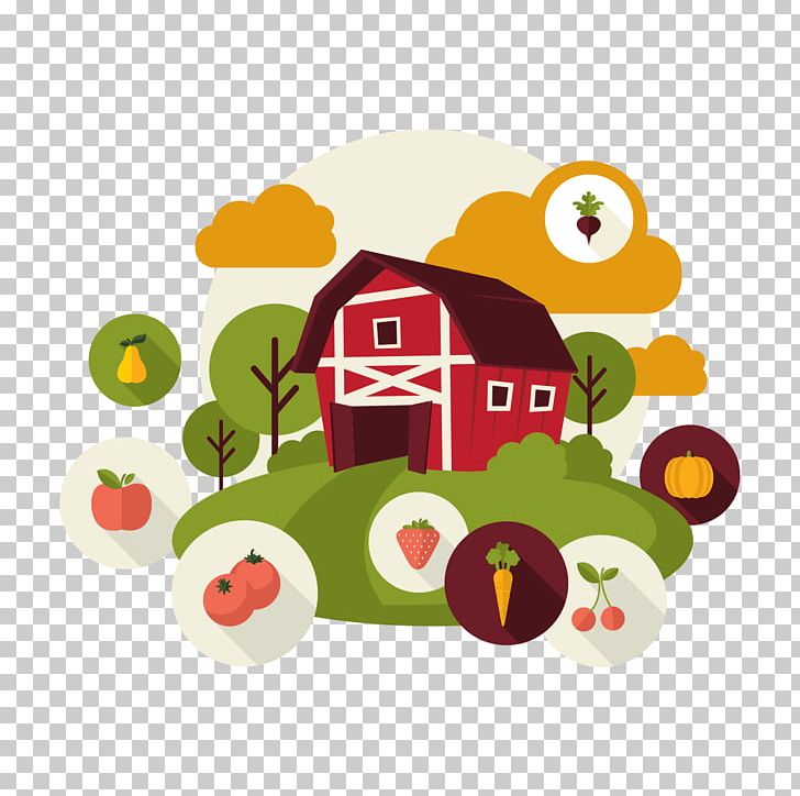 Organic Food Farm Harvest PNG, Clipart, Advertising, Barn.