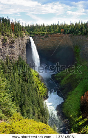 Helmcken Falls Stock Images, Royalty.