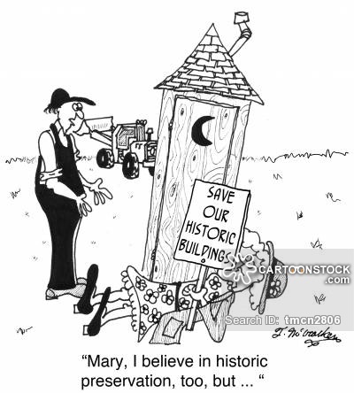 Historic Preservation Cartoons and Comics.