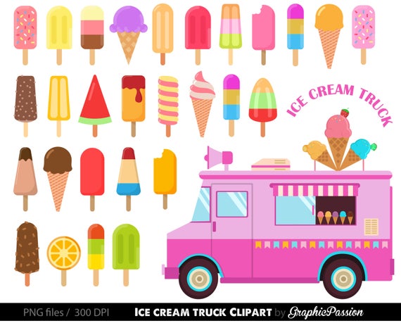 Ice cream Clipart Ice cream Clipart Sweet Treat Bakery clip art Dessert Ice  cream Truck cilpart.