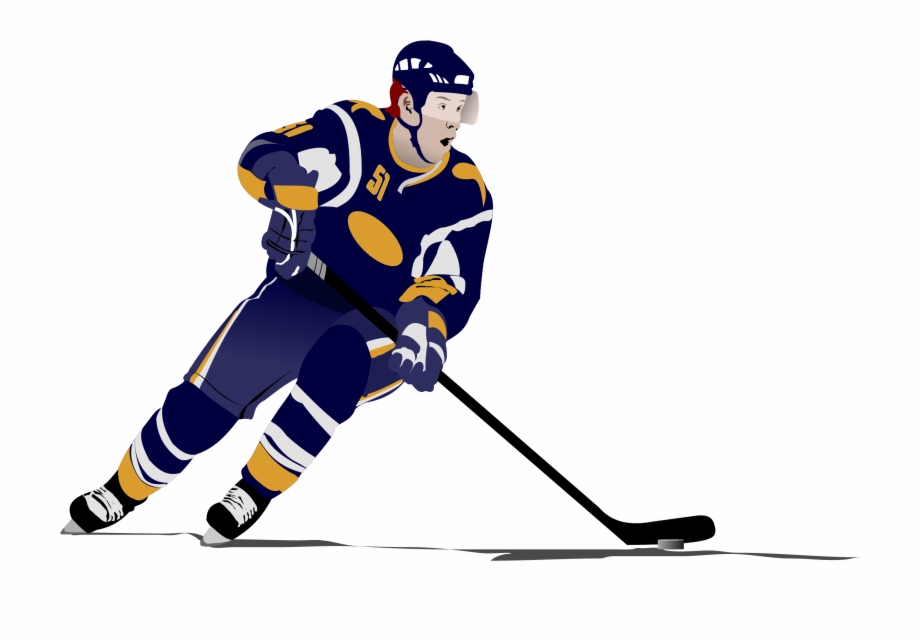 Ice Hockey Stick Clipart.