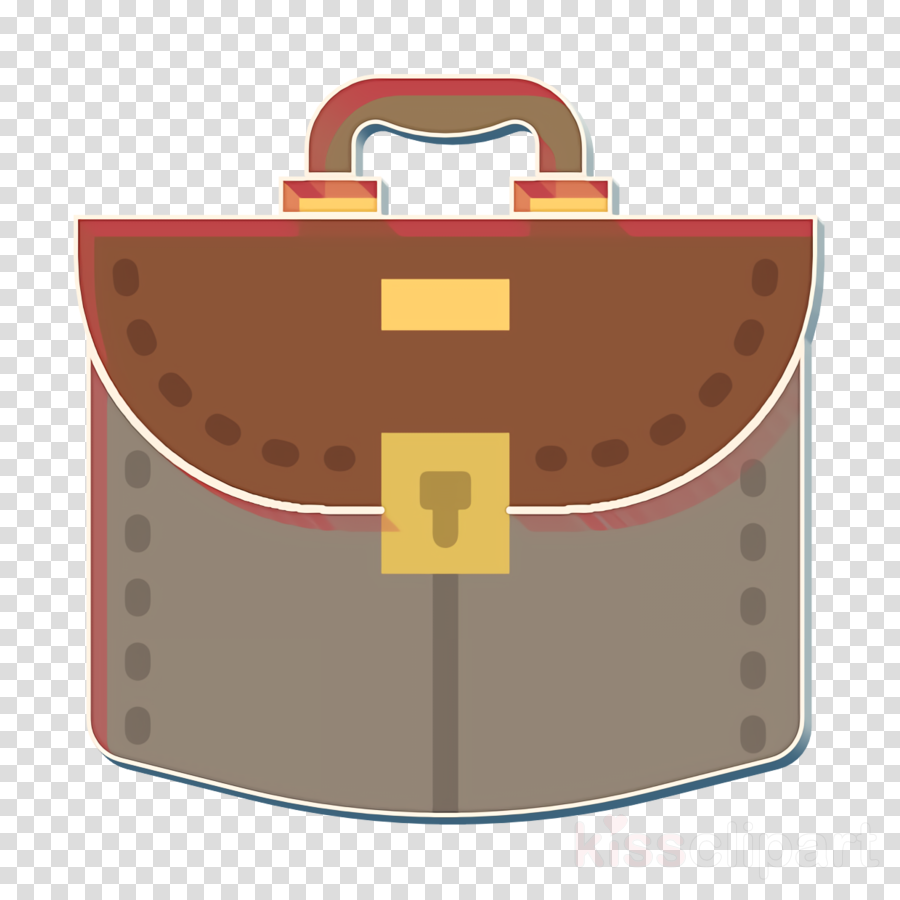 Business icon Suitcase icon Bag icon clipart.