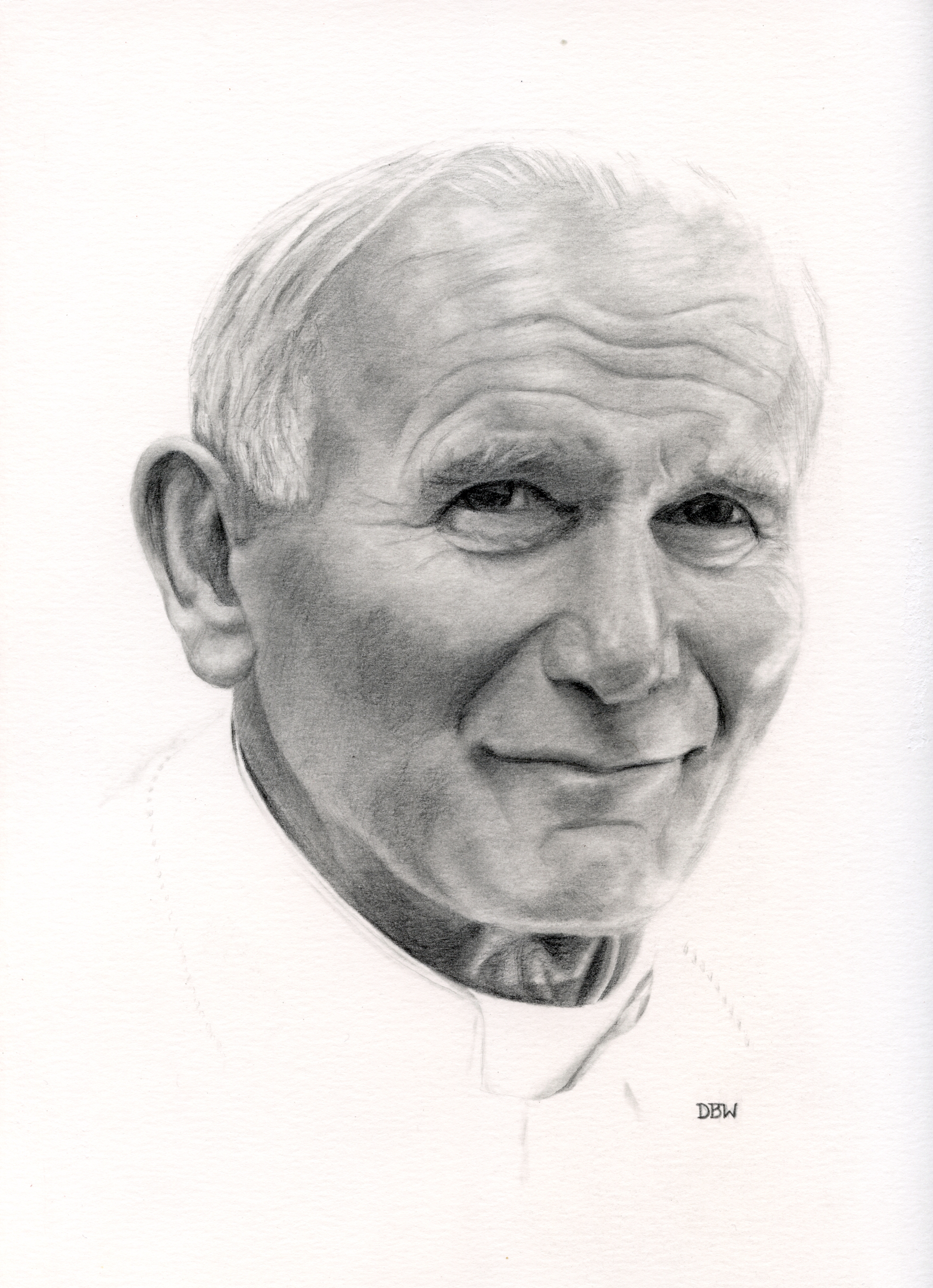 John paul ii clipart.