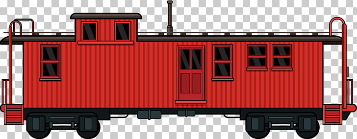 Rail transport Train Passenger car Goods wagon Caboose, Creative.