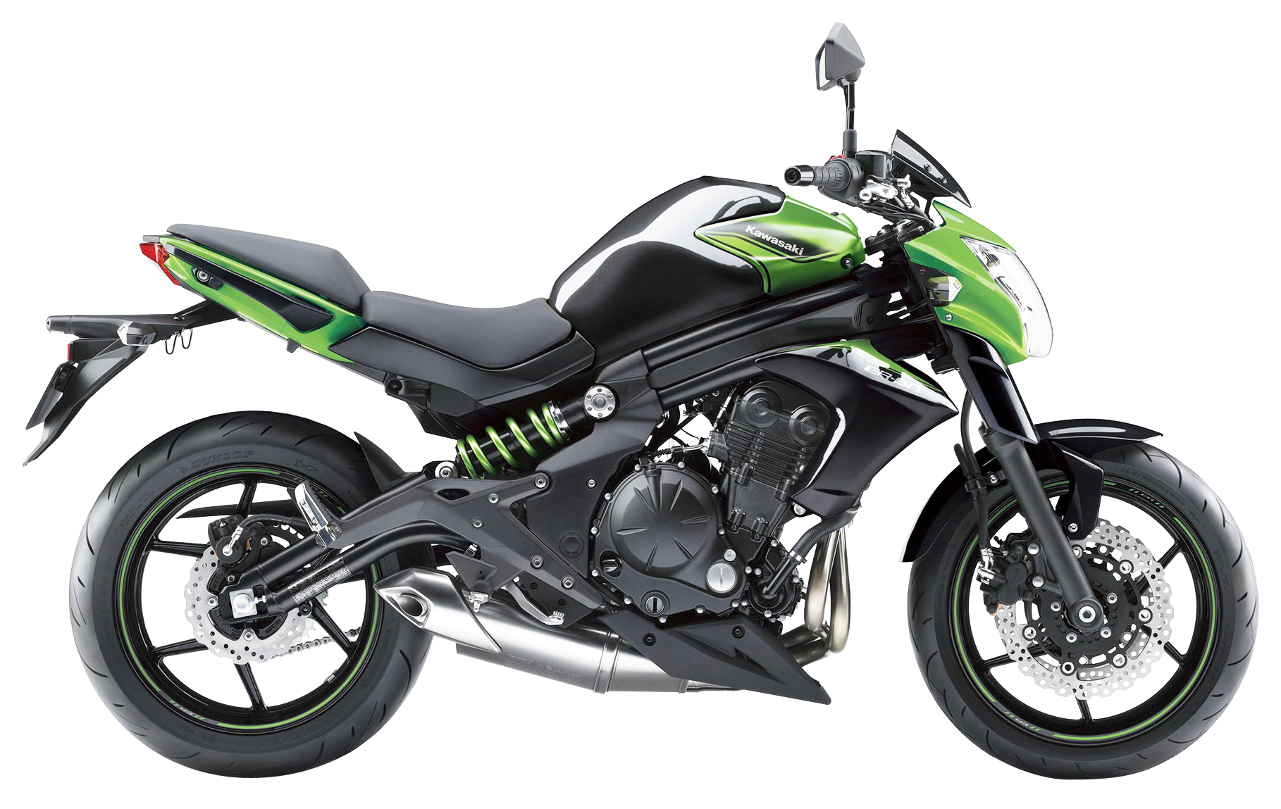 Kawasaki ER 6N Motorcycle Bike PNG Image 30.