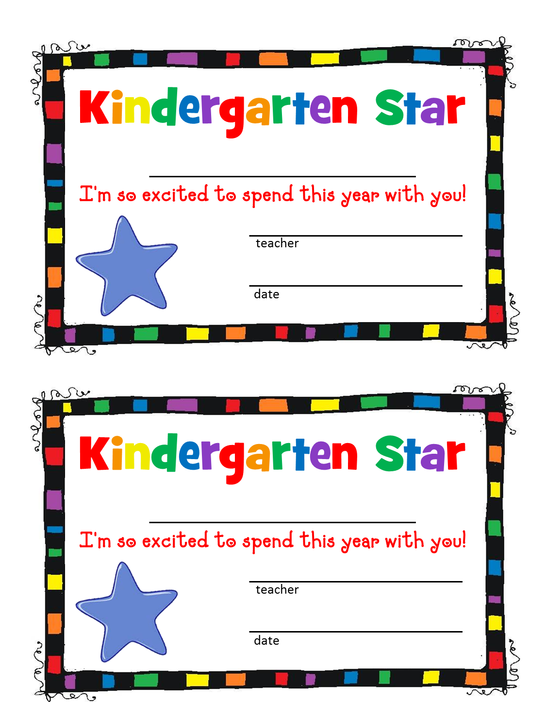 Preschool Border Clipart.