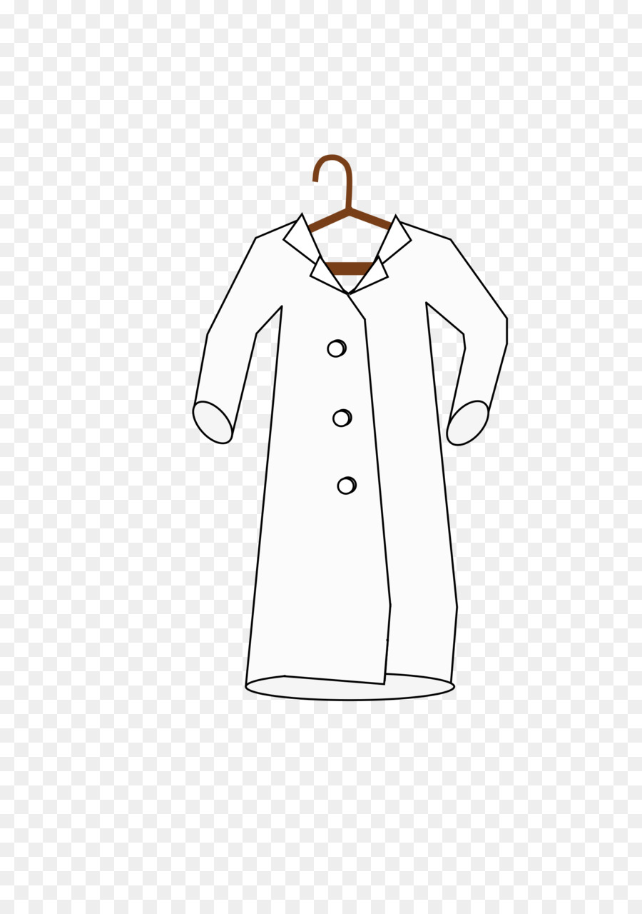 254 Lab Coat free clipart.