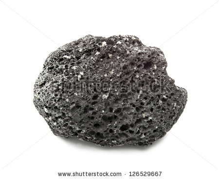 Black Volcanic Rock Stock Images, Royalty.