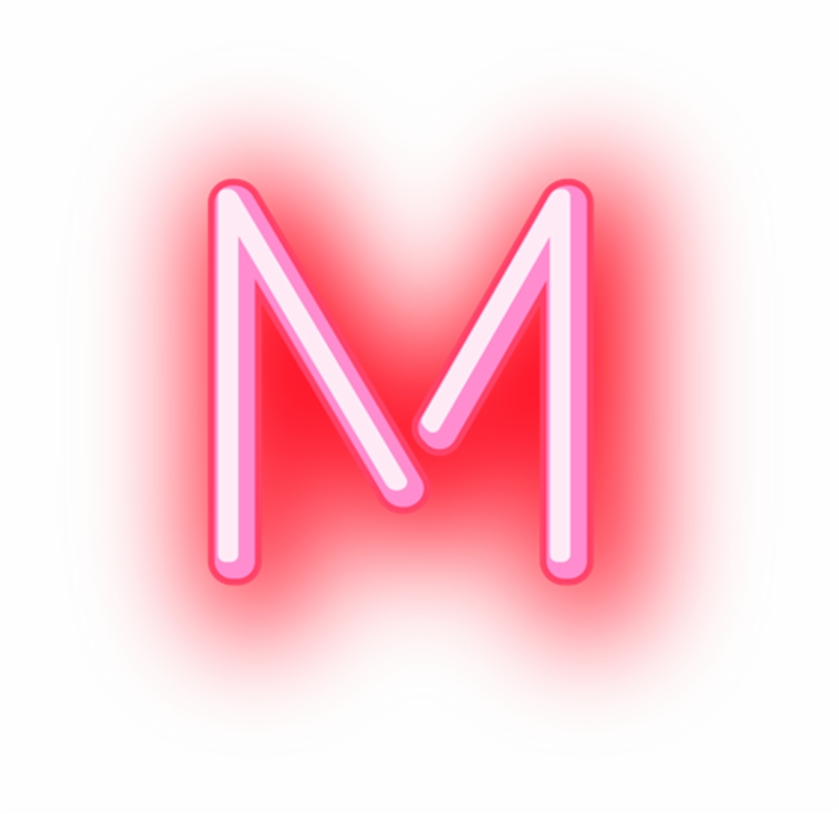 Neon Letters Png Transparent Background Letras Png.