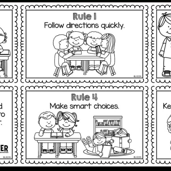 Classroom Rules Clipart Black And White.