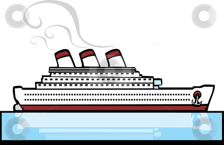 Ocean Liner Clipart.