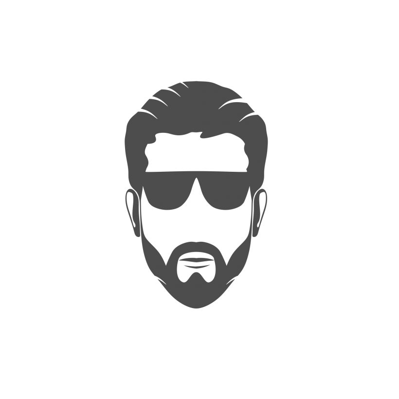 Man Face Logo Image.