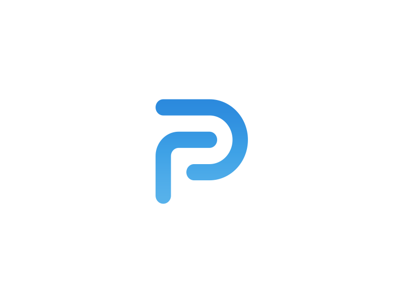 P logo.