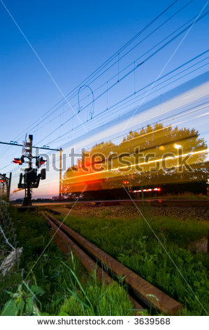 Railway Signal Stock Images, Royalty.