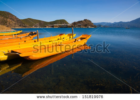 lugu Lake" Stock Photos, Royalty.