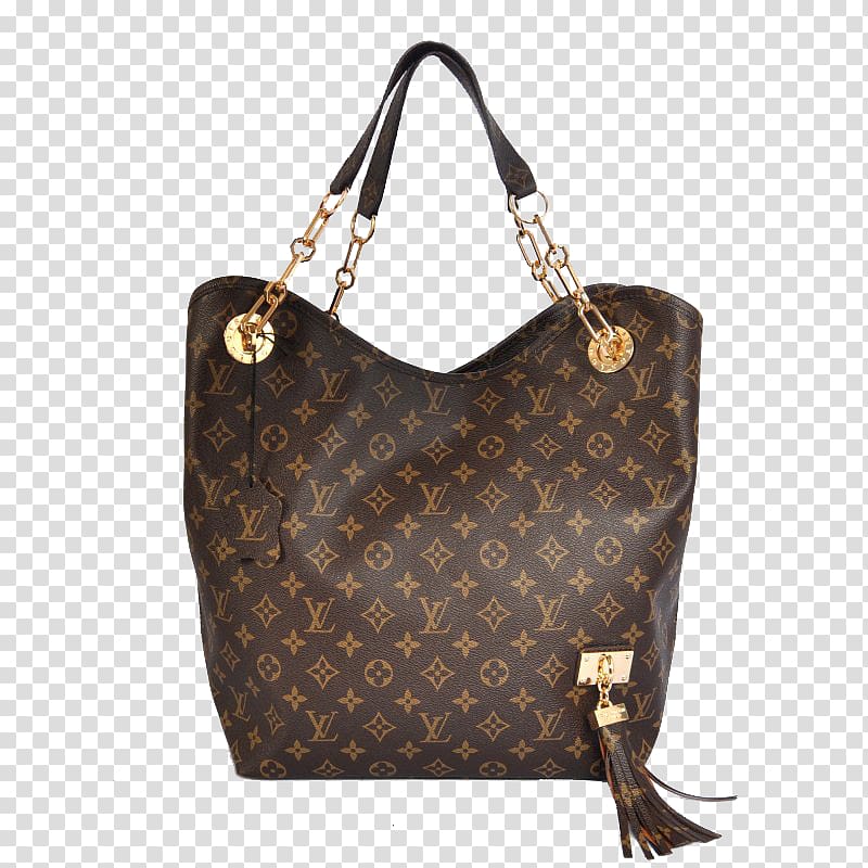 Chanel Louis Vuitton Handbag LV Bag, Ms. LV brown shoulder.