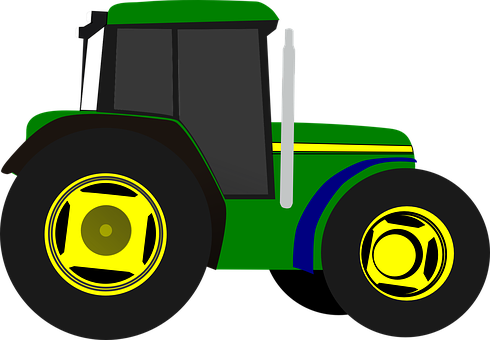 Tractor Farm Equipment Vehicle Agriculture.