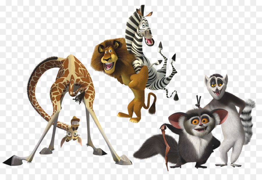 madagascar animation clipart Julien Skipper Alex clipart.