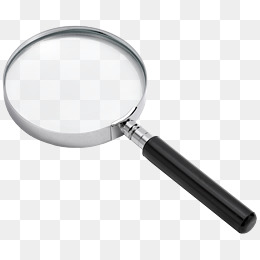 Magnifying Glass Decoration, Magnifier, #29230.