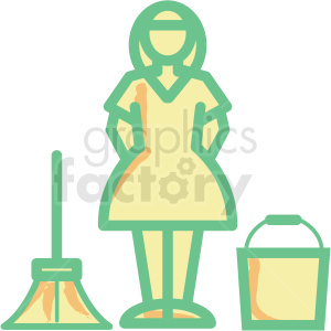 maid clipart.