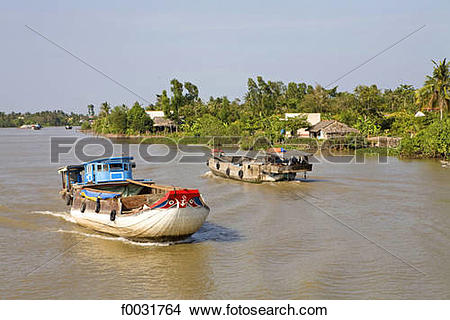 Stock Photo of Vietnam, Mekong delta. f0031764.