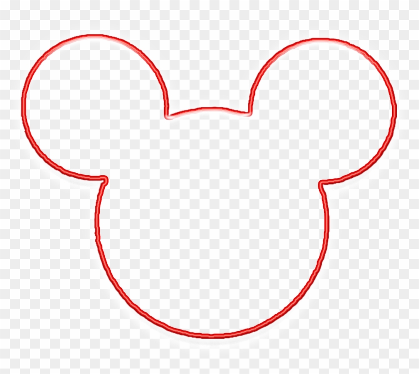 Mickey Mouse Outline Clipart Clipartsgram.