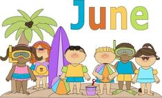 June Clipart.