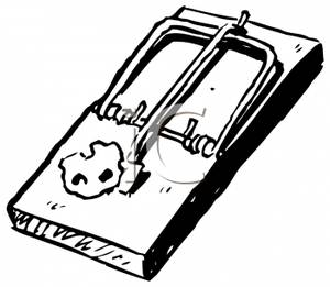 Mouse Trap Clipart.