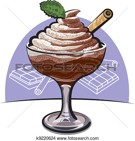 Clipart Mousse Chocolat.