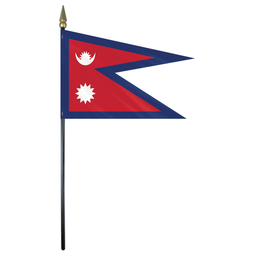 Nepal Stick Flag.