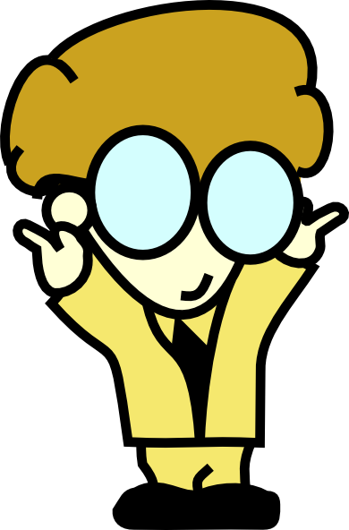 Cute nerds clipart.