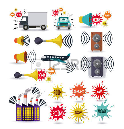 243 Sound Pollution Stock Vector Illustration And Royalty Free.