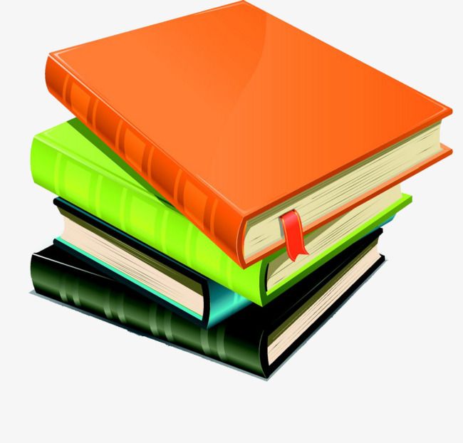 A Pile Of Books, Books, Book, Stacked Books PNG Transparent.