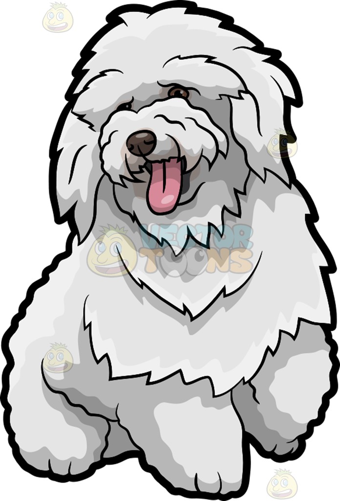 Old English Sheepdog Drawing.