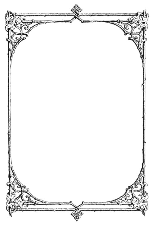 Free Vintage Borders Clip Art.