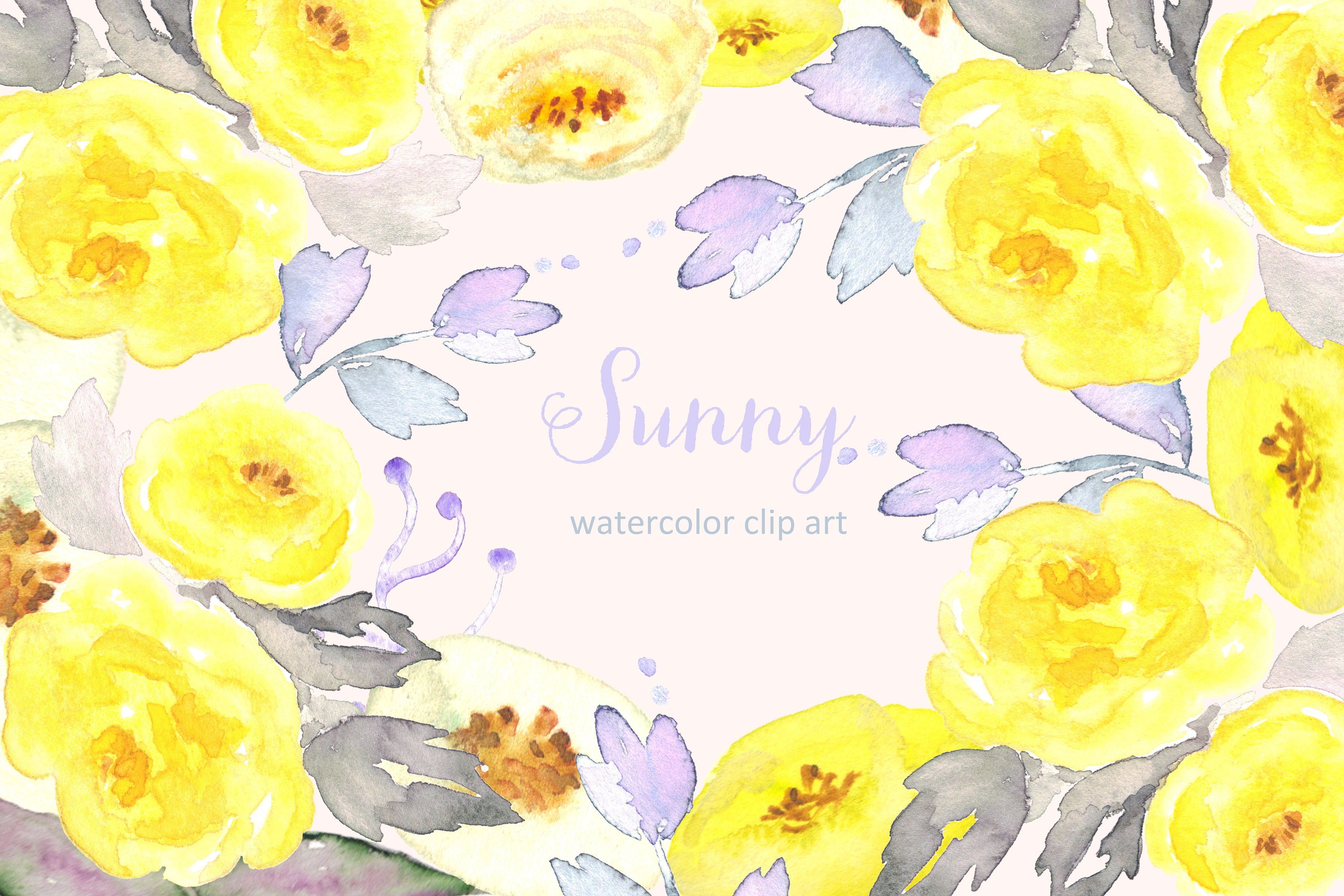 Orangery. Watercolor clip art. ~ Graphics on Creative Market.