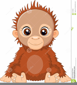 Orangutan Clipart.