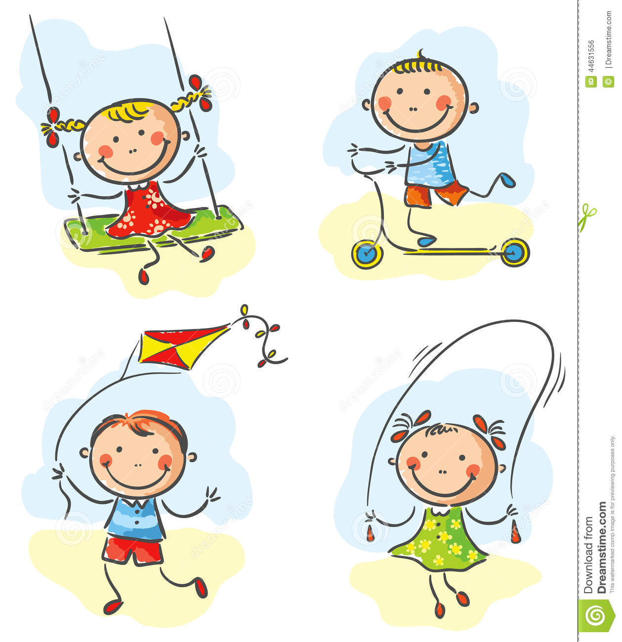 Clipart Outdoor Activities.